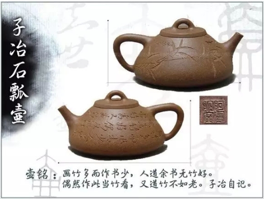 老紫砂壺曼生十八式圖解，曼生18式的具體樣式圖及名稱