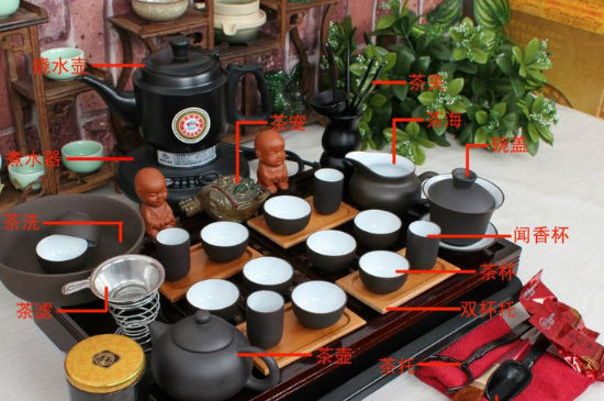 功夫茶具28件的名稱，功夫<a href=http://www.urkiu.com/chaju/ target=_blank class=infotextkey>茶具套裝</a>介紹