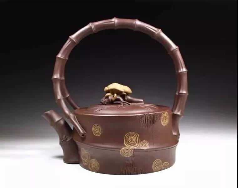 10種最美花器提梁壺，精美別致雕花紫砂壺!
