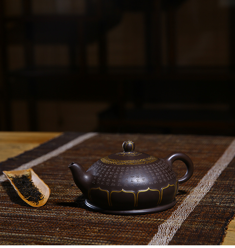 佛系紫砂壺，禪意靜心紫砂壺