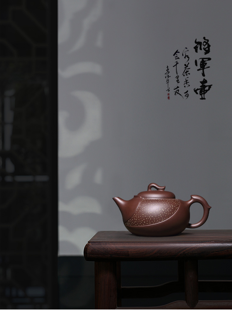 將軍壺紫砂壺，雅韻精美紫砂壺